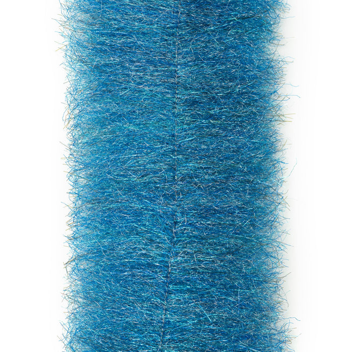 EP Brush Minnow Head in Sea Blue translucent synthetic fly tying brush for saltwater streamers