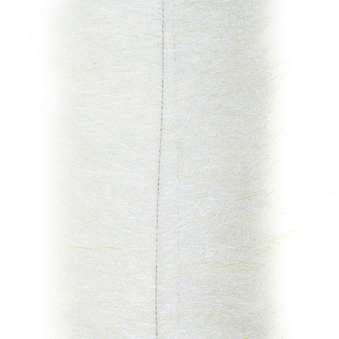 EP Brush Minnow Head in solid White synthetic brush for building dense streamer bodies and heads