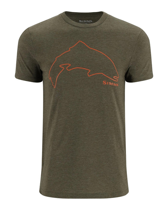 Simms Men's Trout Outline T-Shirt