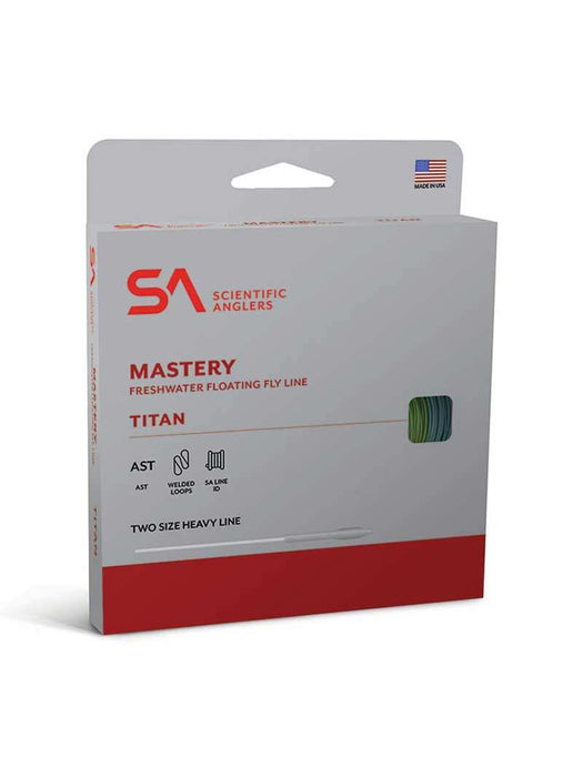 Scientific Anglers Mastery Titan freshwater floating fly line box WF-8-F size
