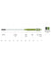 Scientific Anglers Amplitude Smooth Tropical/Jungle Titan Taper Fly Line diagram showing the short, aggressive front taper, heavy belly sections, and high-contrast rear sighter line.