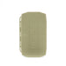 Closed low-profile Umpqua Tailwater Mini Foam fly box in tan showing the slim pocket-sized exterior.