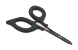 Umpqua Rivergrip Standard 6 inch Scissor Clamp Straight in Black surgical grade steel