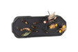 Umpqua Link HatchPad Double magnetic fly patch holding multiple dry flies and nymphs to demonstrate staging capacity.