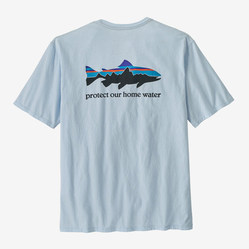 Patagonia M's Home Water Trout Organic T-Shirt GFS Logo — Golden