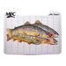 Montana Fly Company MFC Boat Box Drying Patch featuring Sundell's Slam multi-species fly fishing artwork