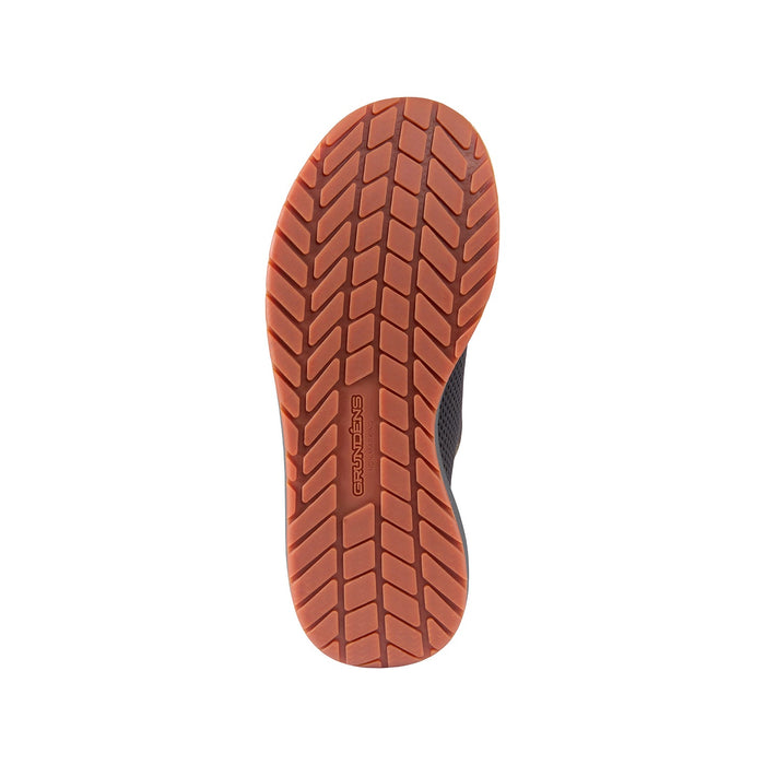 Non marking gum rubber outsole traction lugs on Grundens Keeper Sneaker