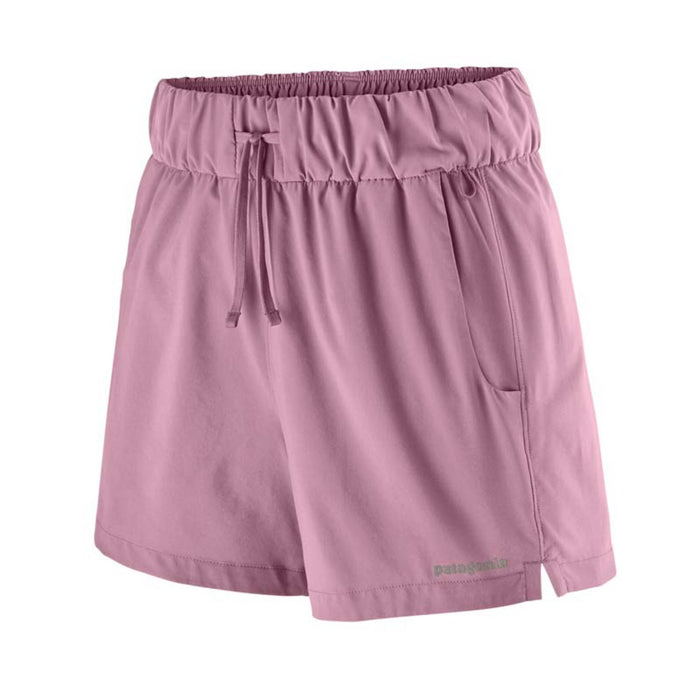 Patagonia Womens Terrebonne Shorts in Light Violet coastal purple front view