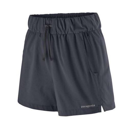 Patagonia Womens Terrebonne Shorts in Smolder Blue slate navy front view