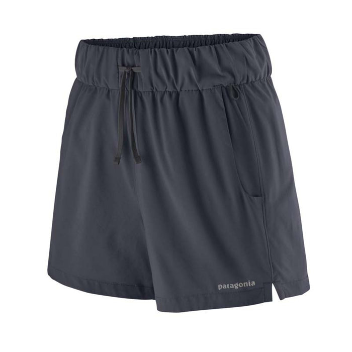 Patagonia Womens Terrebonne Shorts in Smolder Blue slate navy front view