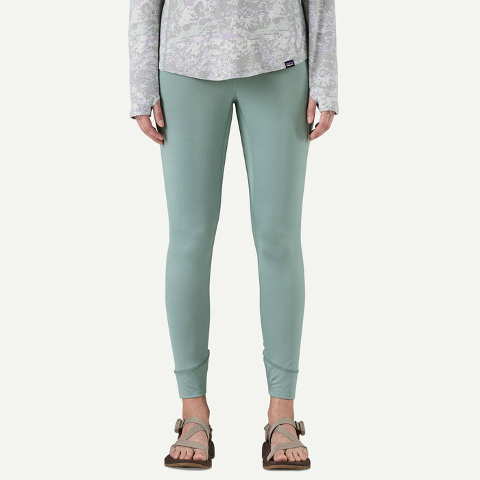 Patagonia Womens Tropic Comfort Sun Tights in Blue Sage muted teal front profile