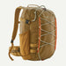 Bobcat Brown variant of the Patagonia Stealth Backpack 25L showing the side profile with an integrated net sleeve and water bottle pocket