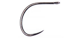 Side view of Ahrex FW527 hook showcasing straight eye and wide hook gap.