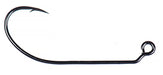 Side view of Ahrex PR 30 50 Degree Jig hook showcasing jig style hook eye and moderate wide hook gap with barb.