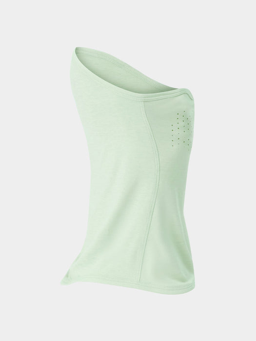 Sea Foam light green Duck Camp Brrr Rockport Gaiter cooling sun mask for flats fishing protection.
