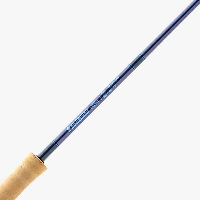 Sage Signal fast action saltwater fly rod in Sea Smoke finish