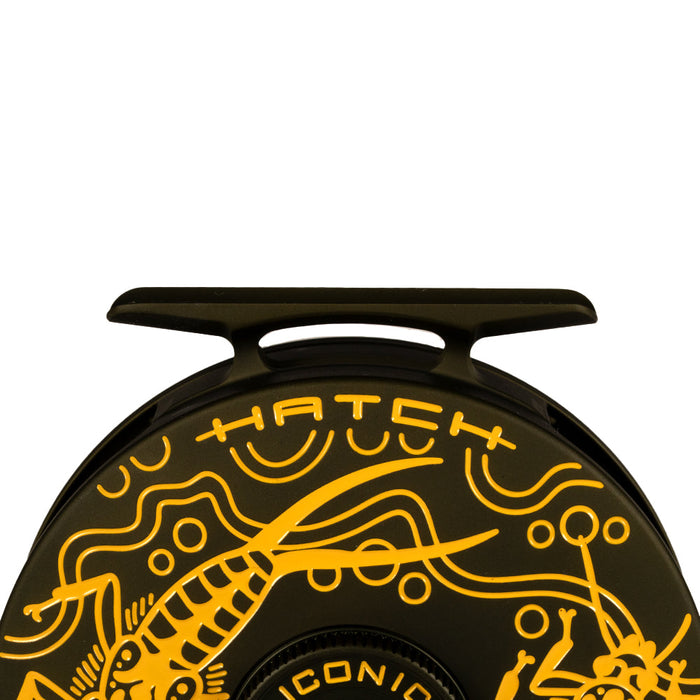 Hatch Iconic 5+ Large Arbor Fly Reel Artist Collaboration Matt Renner