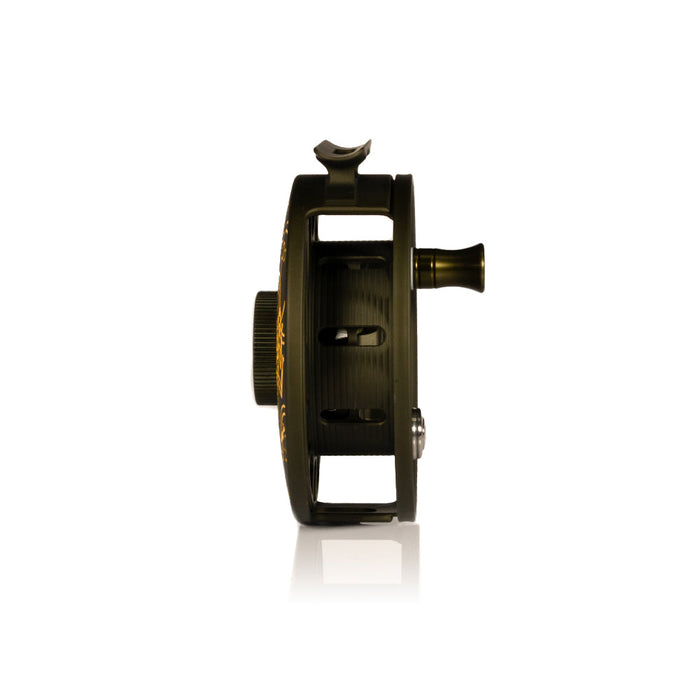 Hatch Iconic 5+ Large Arbor Fly Reel Artist Collaboration Matt Renner