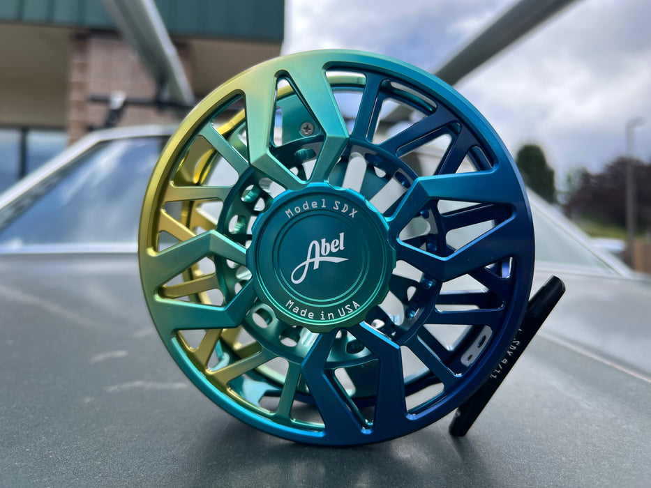 Abel SDX 9/11 Ported Flats Fade w/ Platinum Handle