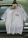 Feathered Grey Patagonia Cap Cool Daily Shirt showing the lightweight athletic fit and casual crewneck collar profile.