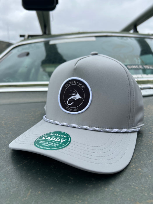 Golden Fly Shop Rope Hat - Grey w/ Grey/White Rope 2026