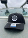 Golden Fly Shop 258 Hat Black w/ White Rope 2026 edition structured Richardson performance cap featuring a circular embroidered fly logo patch and Stay-Dri fabric