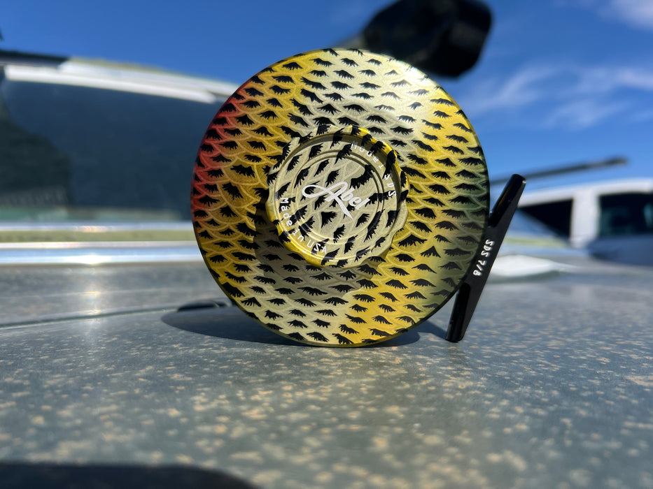 Abel SDS 7/8 Solid Golden Dorado w/ Black Handle