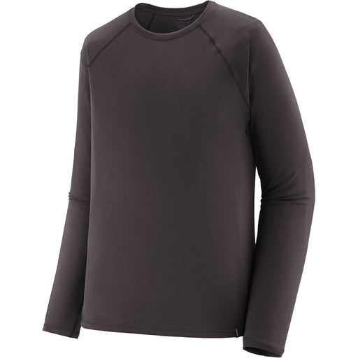 Dark gray long-sleeve shirt on a white background