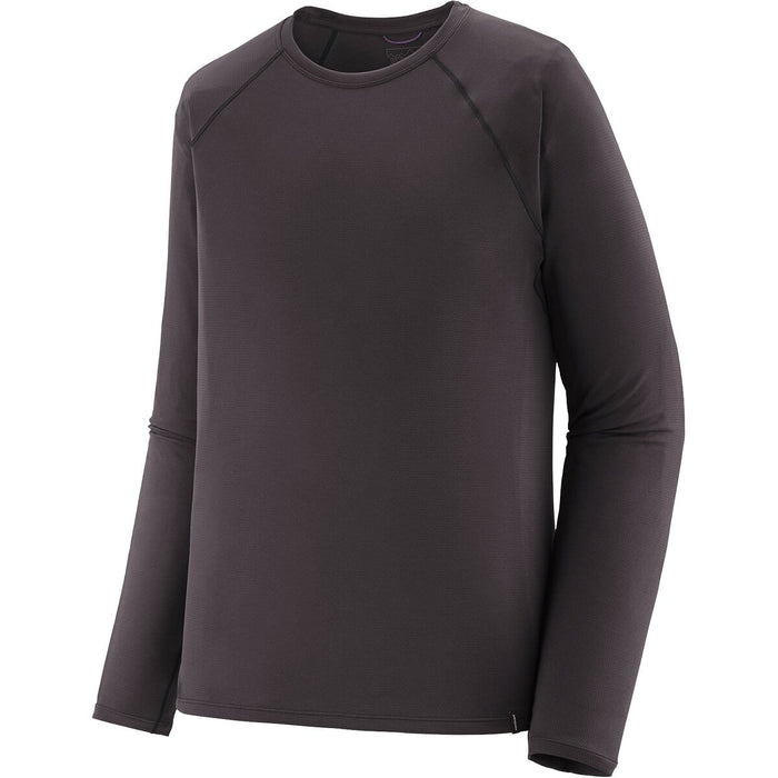 Dark gray long-sleeve shirt on a white background