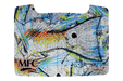 Montana Fly Company MFC Boat Box Drying Patch featuring Danforth's Sketched Redfish Tail artwork