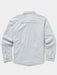 Highrise grey Duck Camp Lightweight Fishing Shirt back profile showcasing the streamlined ventilation layout.
