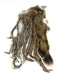 Full Hareline pre-cut micro stripped pine squirrel hide in natural for fly tying.