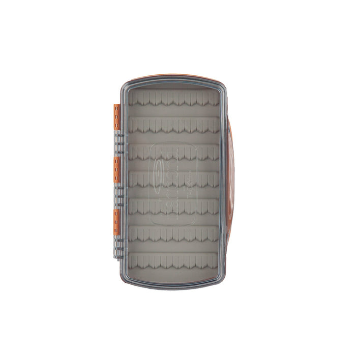 Fishpond Pescador Fly Box Medium Clear Burnt Orange