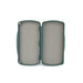 Open Fishpond Tacky Pescador Large Fly Box showcasing the grey post-consumer recycled EVA dynamic foam insert.