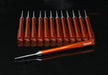 SMHAEN Thread Splitter fly tying tool with hot orange ergonomic handle