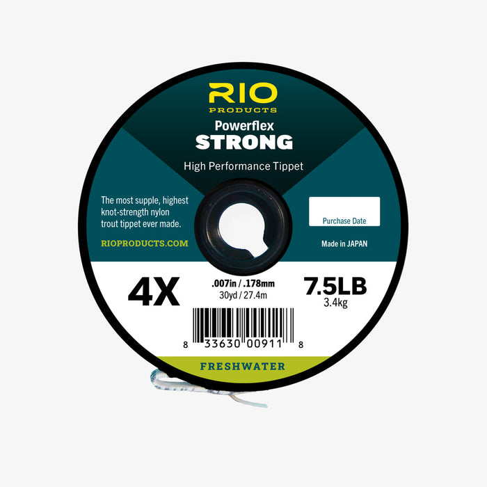 Rio Powerflex Strong Tippet 30yd