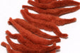 A package of Spawn Polliwog Tails in Brown #40, showcasing a collection of tapered, earthy brown synthetic tails perfect for sculpin and crayfish imitations.