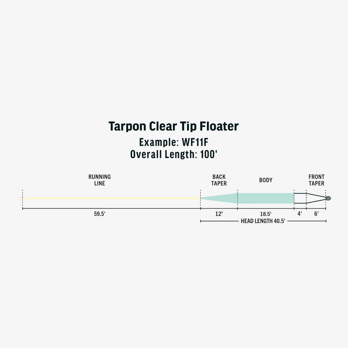 Rio - Premier Tarpon Clear Tip Floater