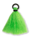 Loon Bulk Assorted Tip Toppers high-visibility chartreuse green yarn strike indicator with a secure black rubber O-ring attachment