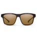 Suncloud A-Team polarized sunglasses in burnished brown frame with brown lenses.