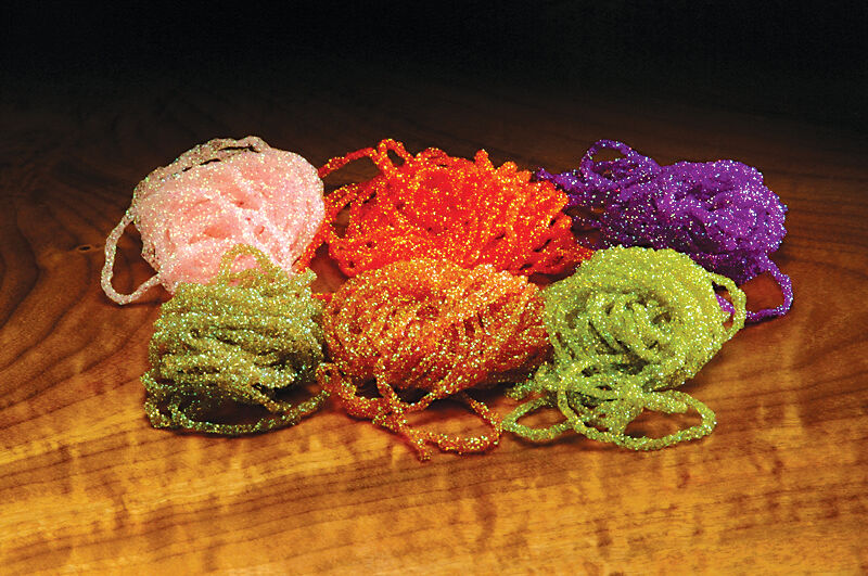 Hareline Dyed Pearl Diamond Braid