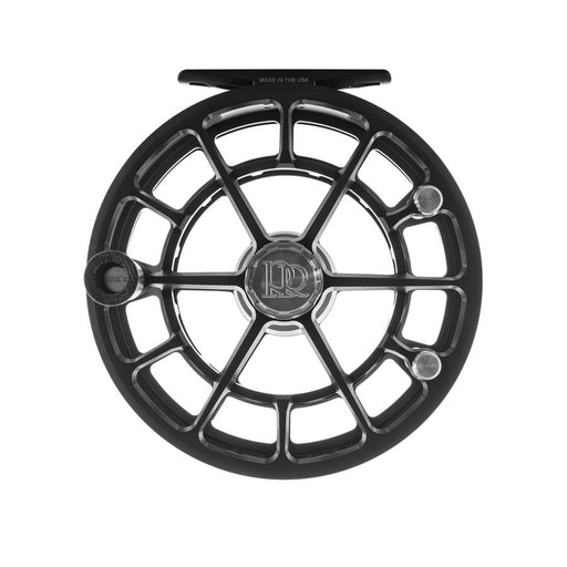 Ross Reels Evolution R Salt fly reel 7/8 WT in Matte Black front view
