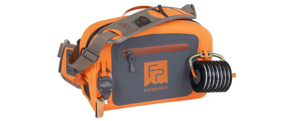 Fishpond - Limited Edition - Thunderhead Small Submersible Lumbar - Cutthroat Orange