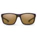 Suncloud Mayor polarized sunglasses in burnished brown frame with brown lenses.
