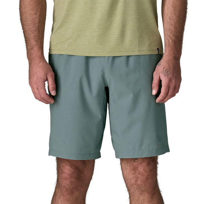 Drop in front pockets and lightweight stretch fabric on Patagonia Mens Terrebonne Shorts