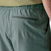 Low profile elastic waistband with adjustable drawcord on Patagonia Terrebonne shorts