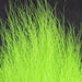 A close-up view of Hareline Pastel Northern Bucktail in Pastel Chartreuse #54, featuring high-quality northern deer hair dyed in a bright, low-glare pastel chartreuse green.