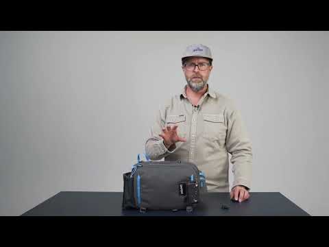 Video overview demonstrating how to install and use the Umpqua LINK Base Station on a fly fishing pack.
