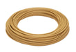 Loose coil of tan RIO Winter Flats Practice Fly Line designed for cold-weather saltwater casting training.