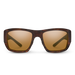 Suncloud Sculpin polarized sunglasses in matte burnished brown frame with brown lenses.
